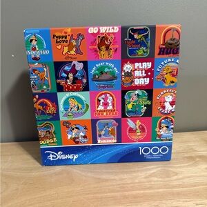 Red Barn Bambi Lady And Tramp Pinocchio Disney Classics  1000 Pcs Puzzle